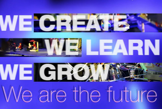 We Create, We Learn, We Grow. We are the future